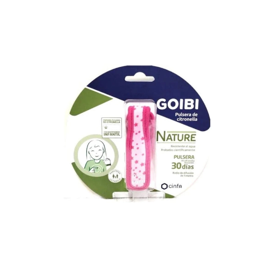 Goibi Pulsera Citronela Rosa
