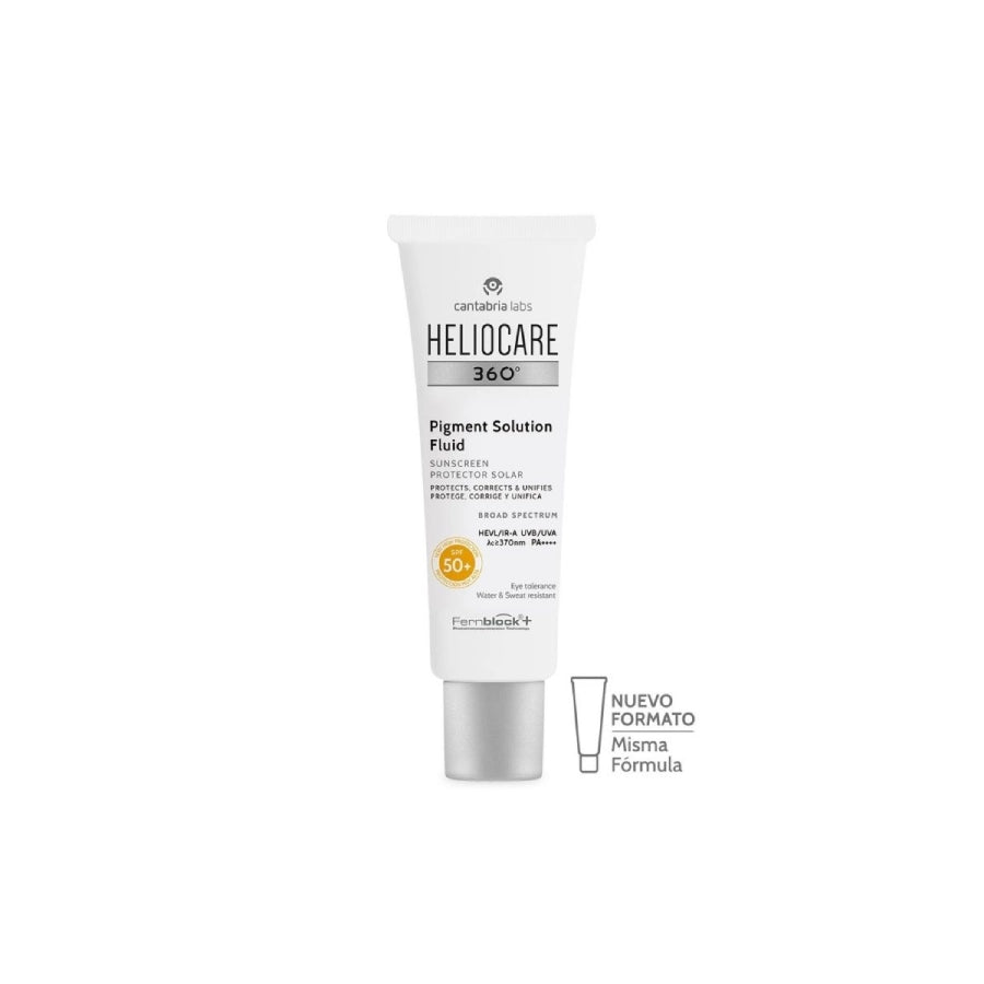 Heliocare 360º Pigment Solution Fluid Protege Corrige Y Unifica Spf50+ 50 ml