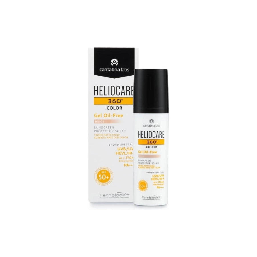 Heliocare 360º Spf 50+ Color Gel Oil-Free Beige 50 ml