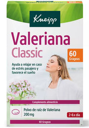 KNEIPP GRAGEAS HERBALES DE VALERIANA 60 GRAGEAS