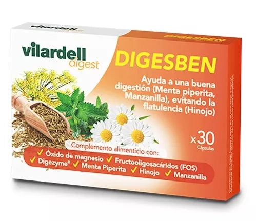 VILARDELL DIGEST DIGESBEN 30 CAPSULAS