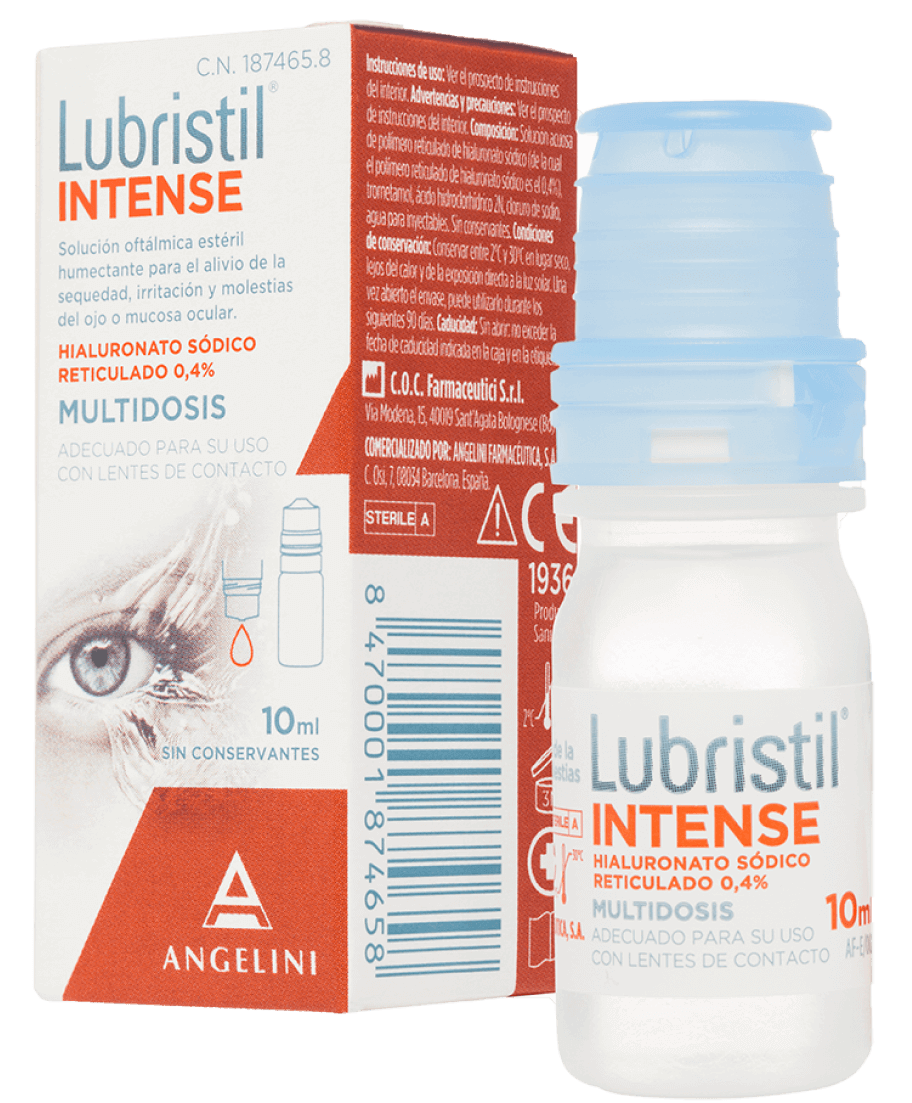 LUBRISTIL INTENSE SOLUCION OFTALMICA10 ENVASES MULTIDOSIS