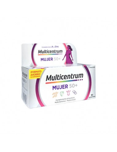 MULTICENTRUM MUJER 50+ 90 COMPRIMIDOS