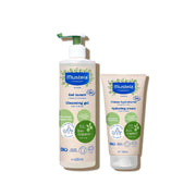 Mustela Pack Bio Gel Lavante 400 ml+Crema Hidratante Cara-Cuerpo 150 ml 30%Dto