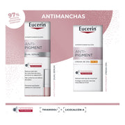 EUCERIN PACK ANTIPIGMENT DUAL SERUM 30ML+CREMA ANTIPIGMENT DIA FPS30 50ML