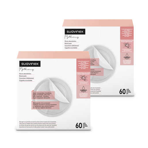 SUAVINEX DISCOS LACTANCIA NATURE OFERTA 60+30UD