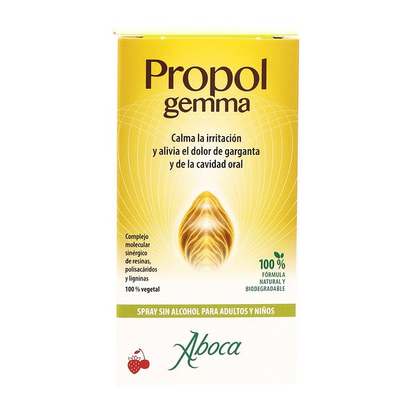 PROPOLGEMMA SPRAY SIN ALCOHOL ADULTOS Y NIÑOS; ; 1 SPRAY 30 ml