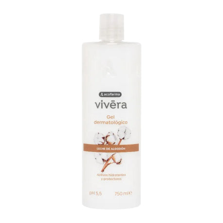 ACOFARMA VIVERA GEL LECHE DE ALGODON 750ML