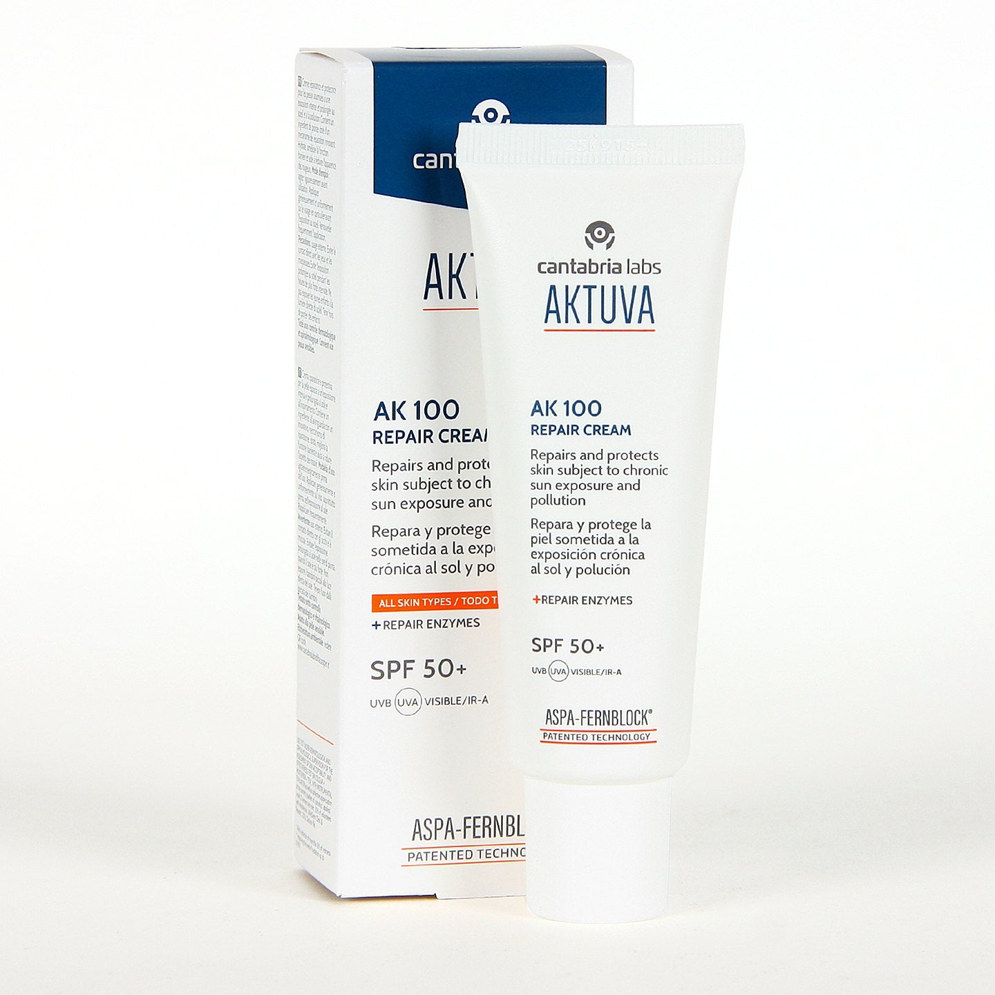 AKTUVA AK 100 REPAIR CREAM SPF 50+  1 ENVASE 50 ml