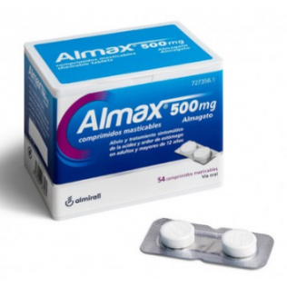 ALMAX 500 MG 54 COMPRIMIDOS MASTICABLES