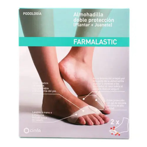 FARMALASTIC ALMOHADILLA DOBLE PROTECCION TALLA M