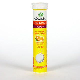 AQUILEA MAGNESIO+POTASIO 14 COMPRIMIDOS EFERVESCENTES