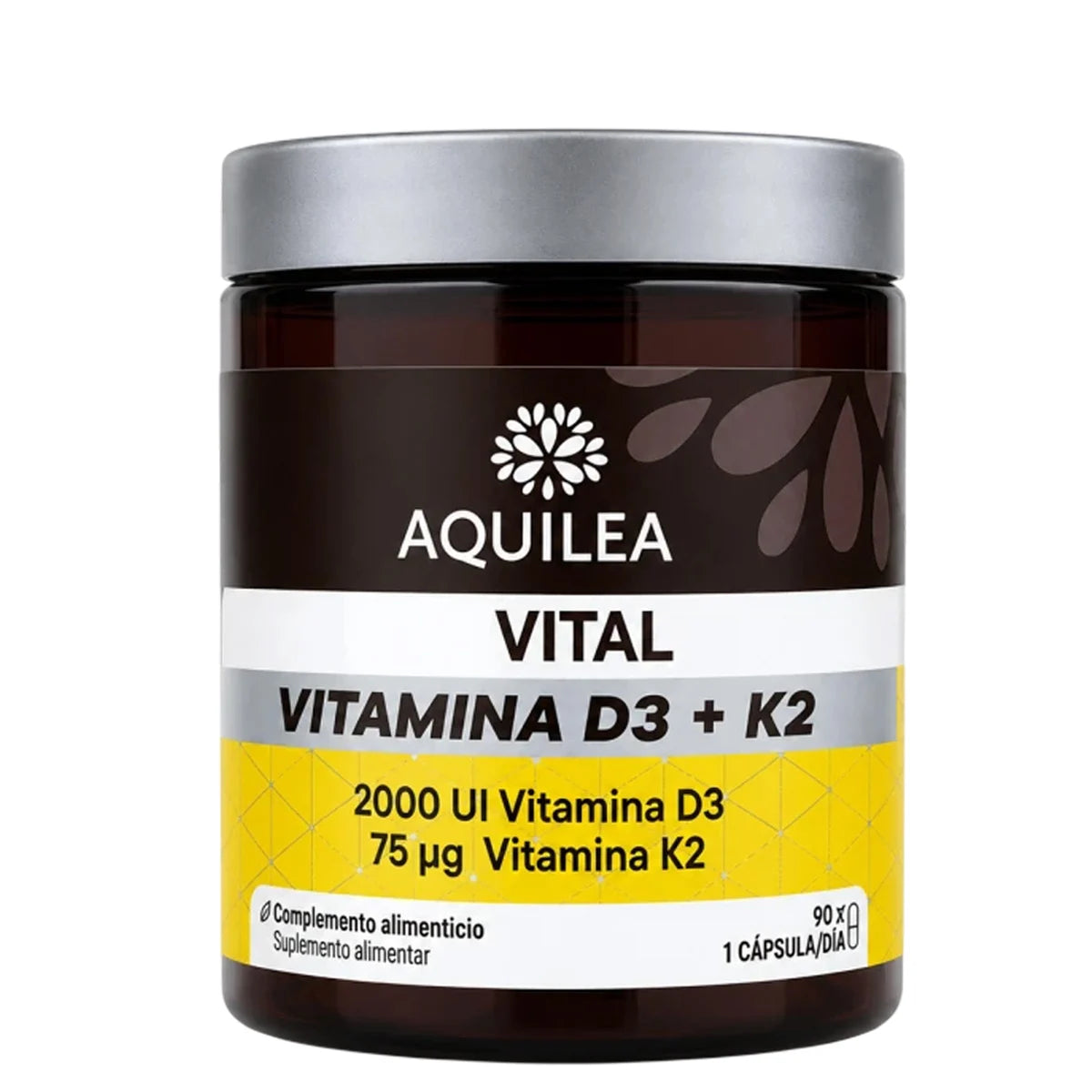AQUILEA VITAL VITAMINA D3 + K2 90 CÁPSULAS