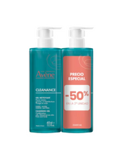 AVENE DUPLO CLEANANCE GEL LIMPIADOR 2X400ML