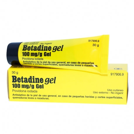 BETADINE 100MG/G GEL 30G