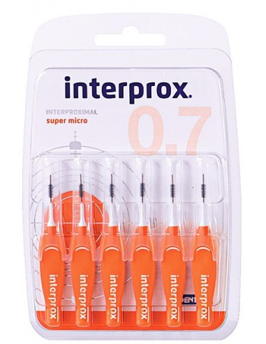 INTERPROX CEPILLO ESPACIO INTERPROXIMAL SUPER MICRO 6 U