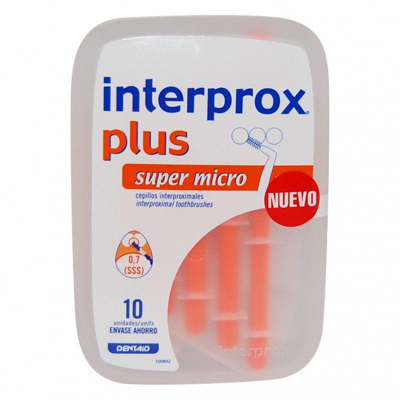 INTERPROX CEPILLO PLUS SUPER MICRO 10UD