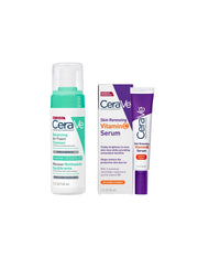 CERAVE PACK RUTINA LIMPIADOR AIR FOAM 148ML + SERUM VITAMINA C 30ML