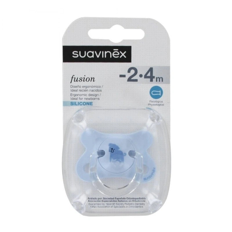 CHUPETE SILICONA FISIOLOGICOSUAVINEX FUSION2 - 4 MESES 1 UNIDAD
