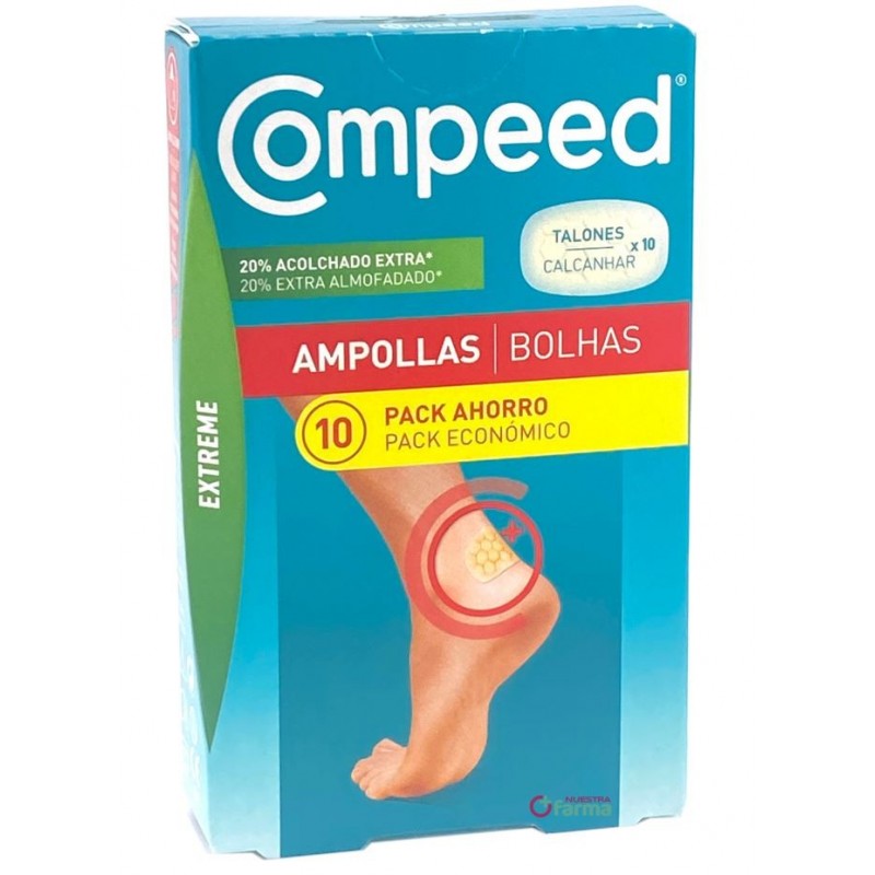 COMPEED AMPOLLAS EXTREME 10 UNIDADES PACK AHORRO