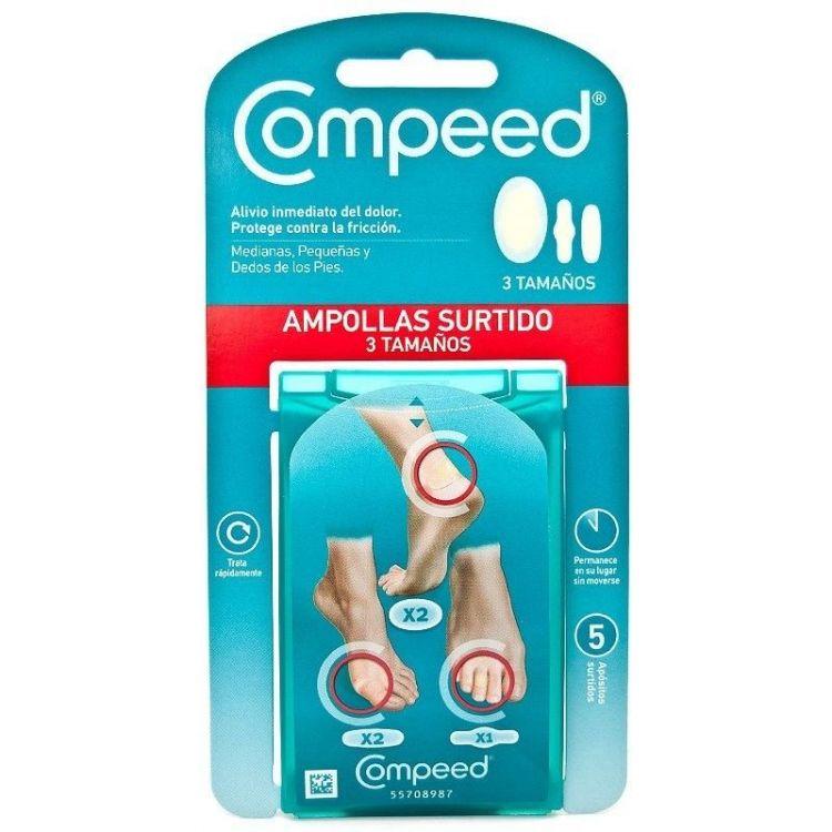 COMPEED AMPOLLAS SURTIDO 5 UNIDADES