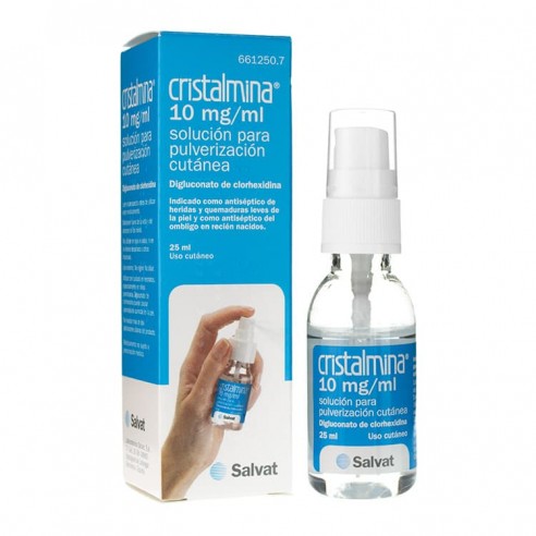 CRISTALMINA 1% SOLUCIÓN TÓPICA PULVERIZADOR 25ML