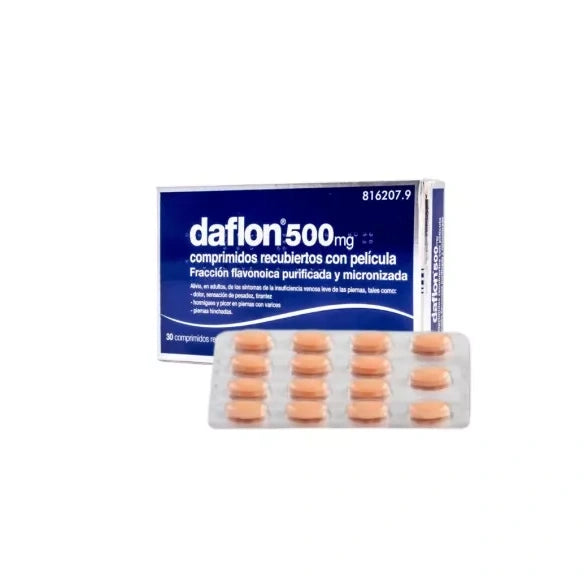 DAFLON 500500 MG 30 COMPRIMIDOS RECUBIERTO