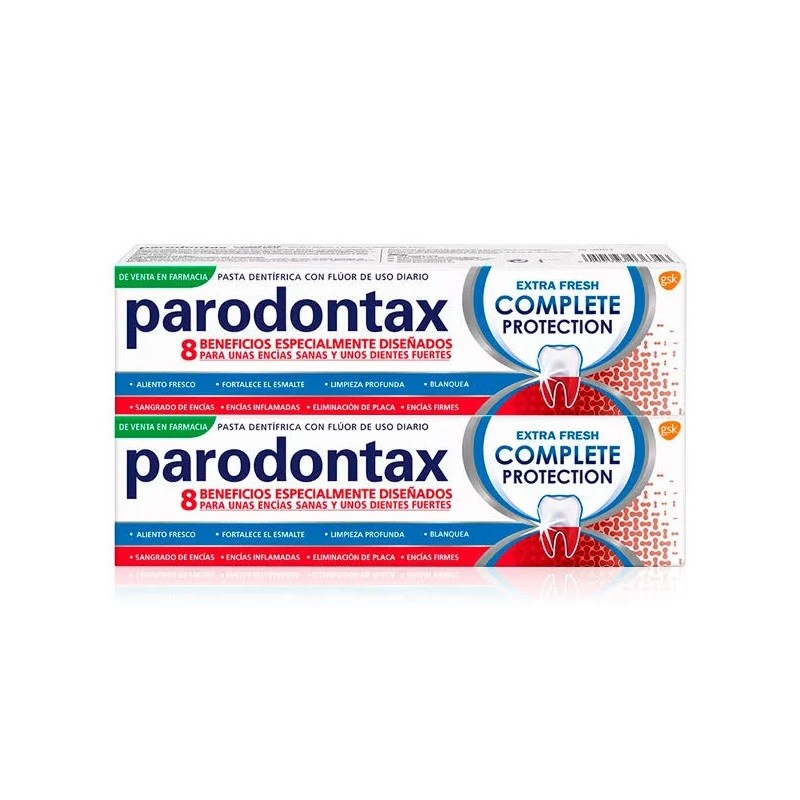 Parodontax Complete Protection Extra Fresh 2 Envases 75 ml