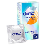 Preservativo Durex Invisible Xl 10 Uds