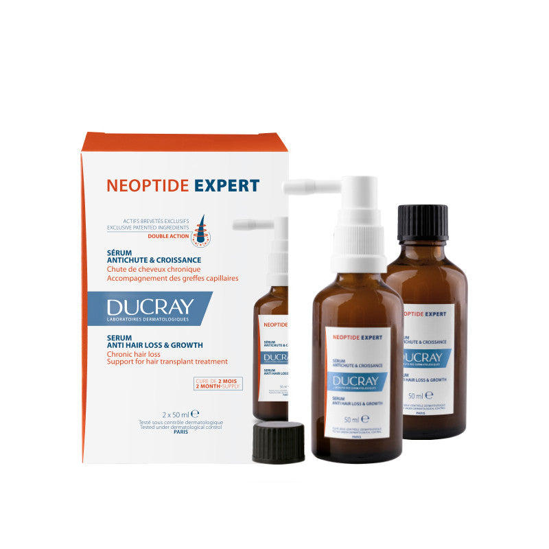 DUCRAY NEOPTIDE EXPERT SERUM ANTICAIDA & CRECIMIENTO 2 ENVASES 50ML