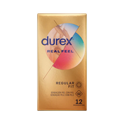 DUREX PRESERVATIVO REAL FEEL SIN LATEX 12U