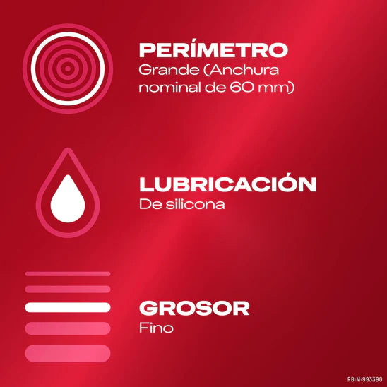 DUREX PRESERVATIVO SENSITIVO XL 10UDS