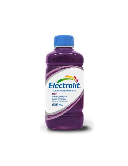 ELECTROLIT BEBIDA AROMATIZADA ELECTROLITICA 1 ENVASE 625 ml SABOR UVA
