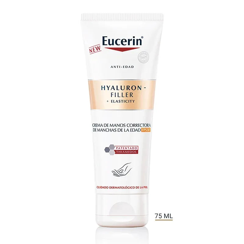 EUCERIN HYALURON FILLER + ELASTICITY CREMA DE MANOS 1 TUBO 75 ml