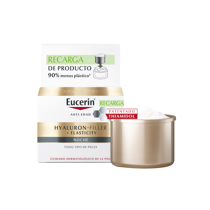 EUCERIN HYALURON FILLER ELASTICITY CREMA DE NOCHE RECARGA 50ML