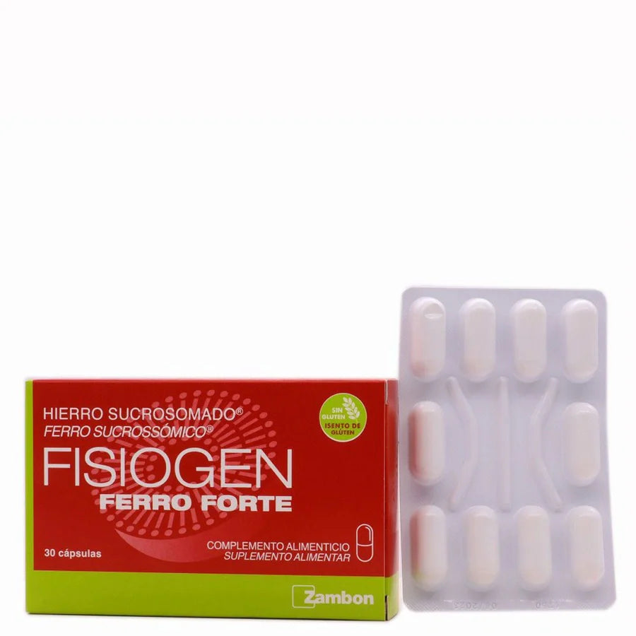 FISIOGEN HIERRO FORTE CAPS 30 CAPS