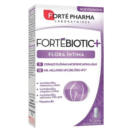 FORTEBIOTIC+ FLORA INTIMA 15 Cápsulas