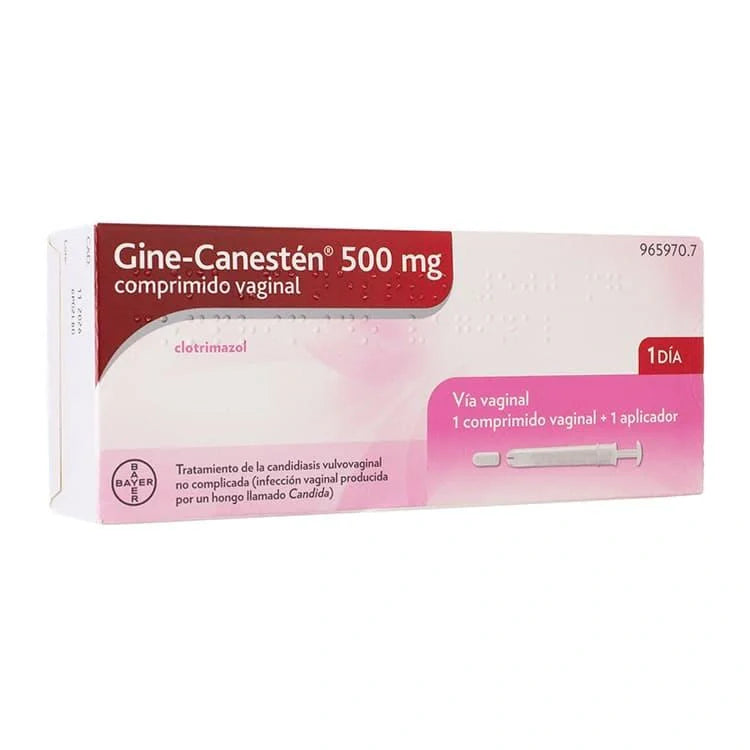 GINE CANESTEN 500 MG 1 COMP