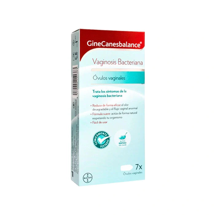 GINECANESBALANCE VAGINOSIS BACTERIANA 7 OVULOS VAGINALES