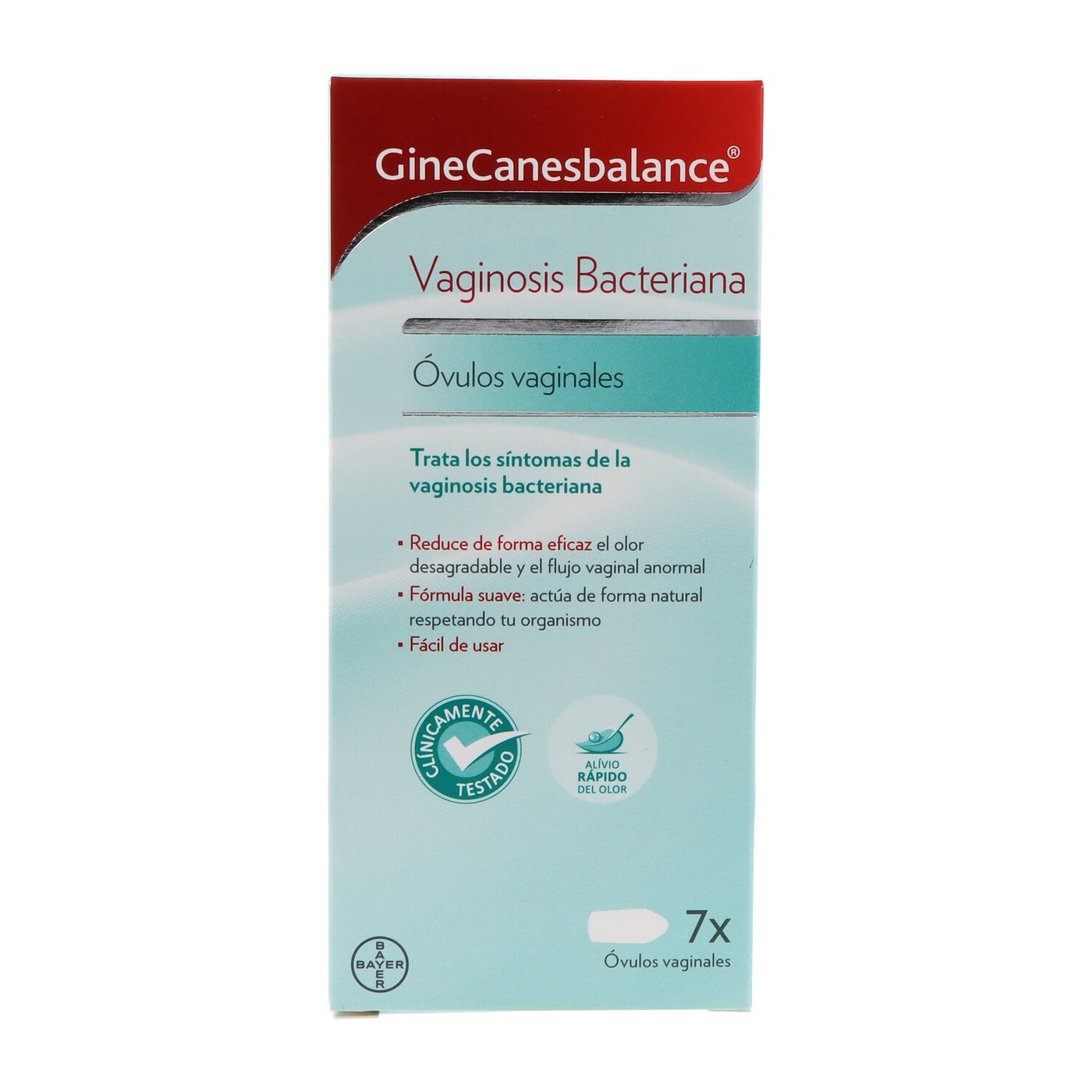 GINECANESBALANCE VAGINOSIS BACTERIANA 7 OVULOS VAGINALES