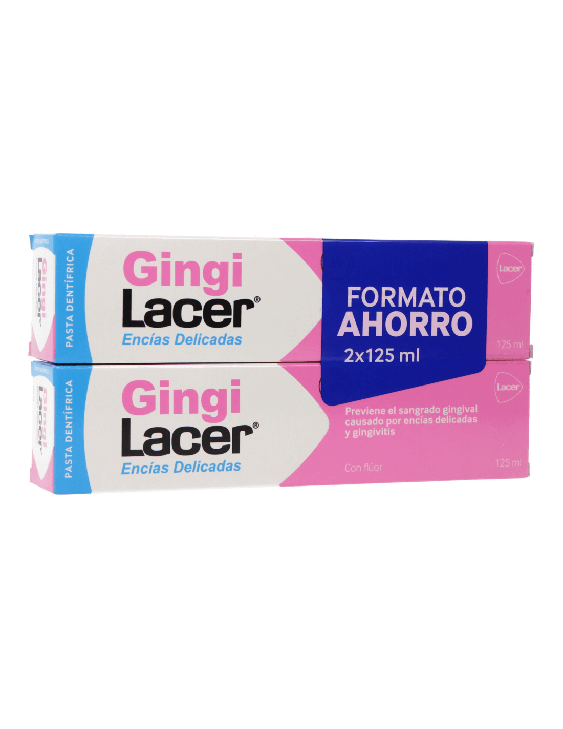 GINGILACER PASTA DENTAL DUPLO 125ML 2UDS