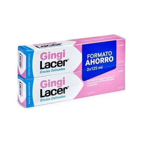 GINGILACER PASTA DENTAL DUPLO 125ML 2UDS