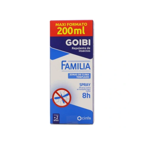 GOIBI FAMILIA REPELENTE DE INSECTOS1 SPRAY 200 ml