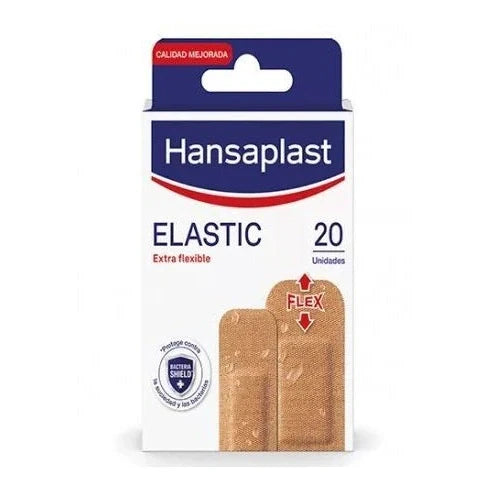 HANSAPLAST ELASTIC APOSITO ADHESIVO2 TAMAÑOS 20 STRIPS