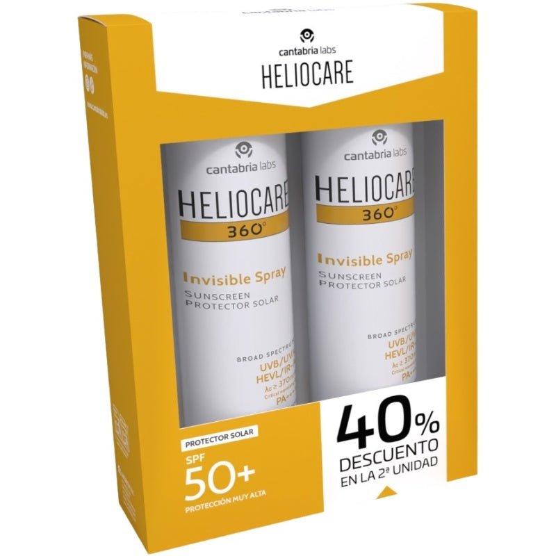 HELIOCARE PACK DUPLO SPRAY INVISIBLE SPF50+