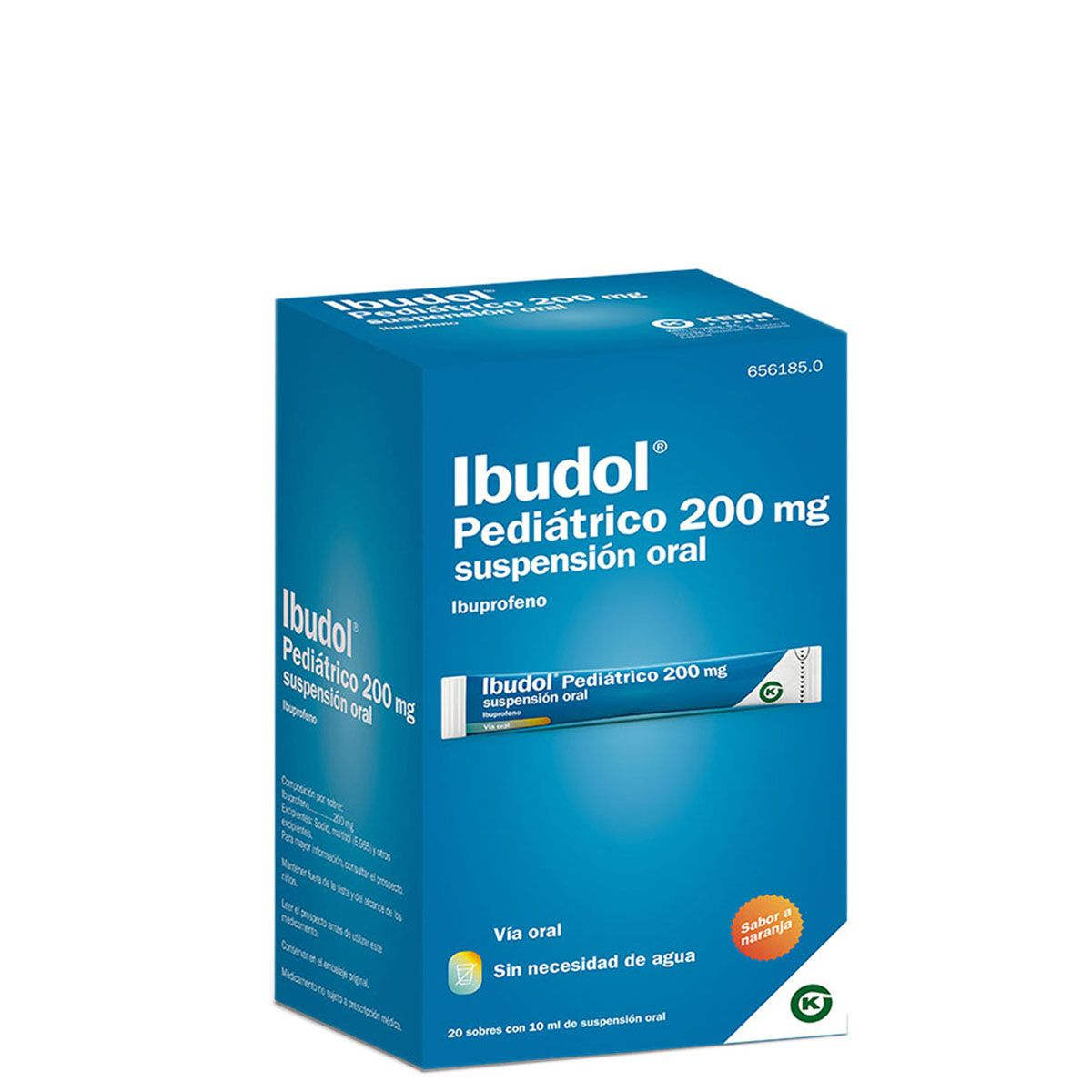 IBUDOL PEDIATRICO 200MG 20 SOBRES SUSPENSION ORAL 10 ML