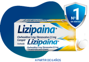 LIZIPAINA 20 COMPRIMIDOS PARA CHUPAR