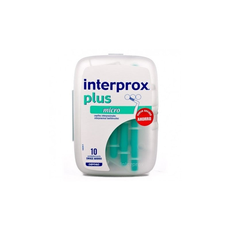 INTERPROX CEPILLO ESPACIO INTERPROXIMAL PLUS MICRO ENVASE AHORRO 10 UNIDADES