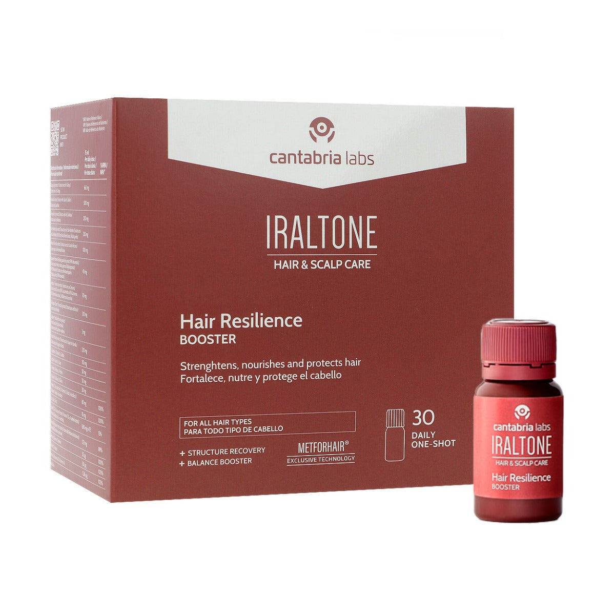 IRALTONE HAIR RESILIENCE BOOSTER 30FRASCOS