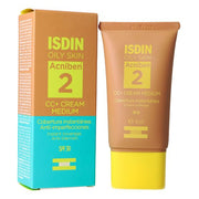 ISDIN OILY SKIN ACNIBEN CC+ CREAM; ; 1 TUBO 40 ml COLOR MEDIUM